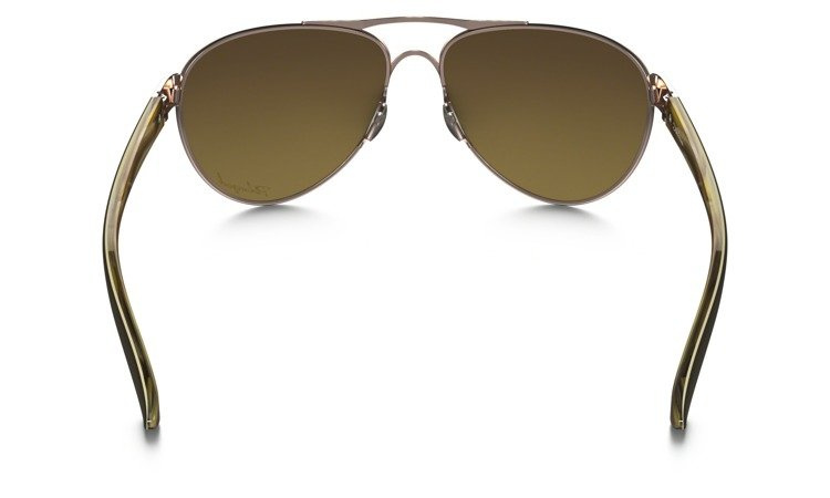 OAKLEY Okulary DISCLOSURE Rose Gold / Brown Gradient Polarized OO4110-05