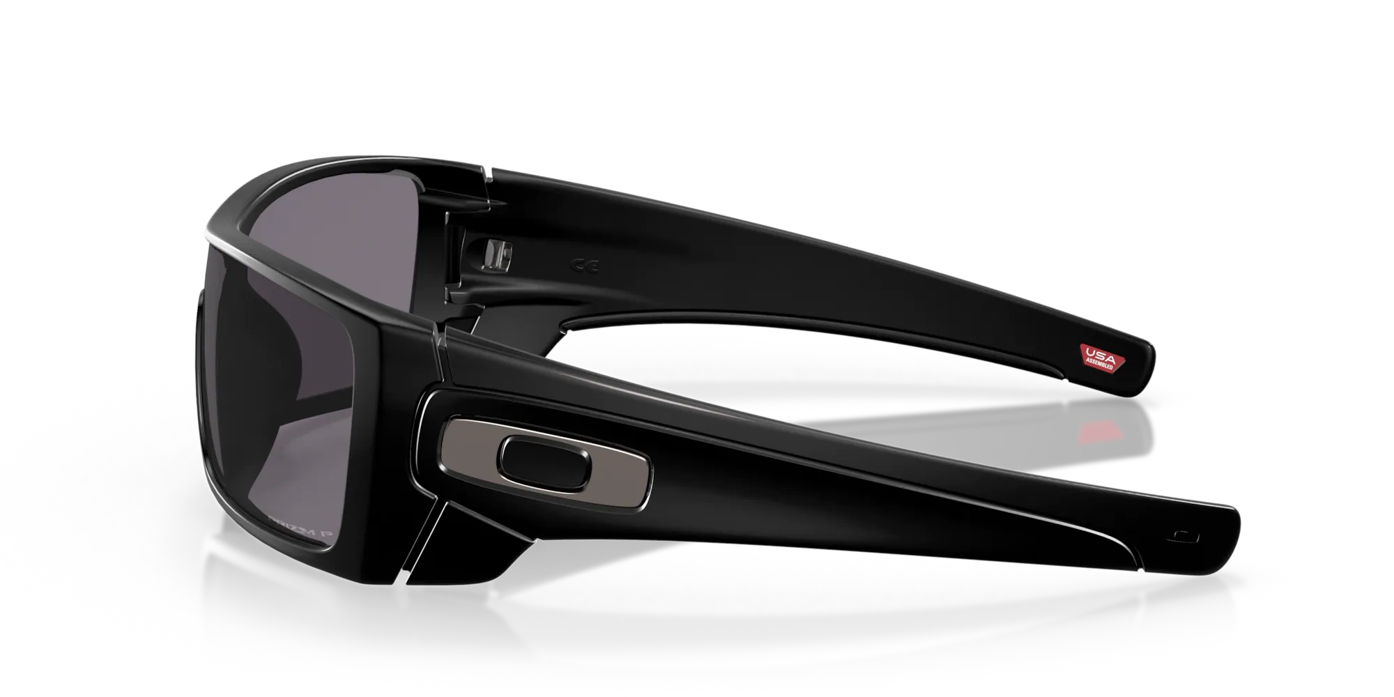 Oakley Okulary przeciwsłoneczne BATWOLF Matte Black/Prizm Grey Polarized OO9101-68