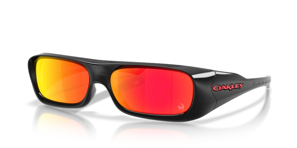 Oakley Okulary przeciwsłoneczne PERMIAN Patrick Mahomes II Collection Black Ink/Prizm Ruby OO9520-11