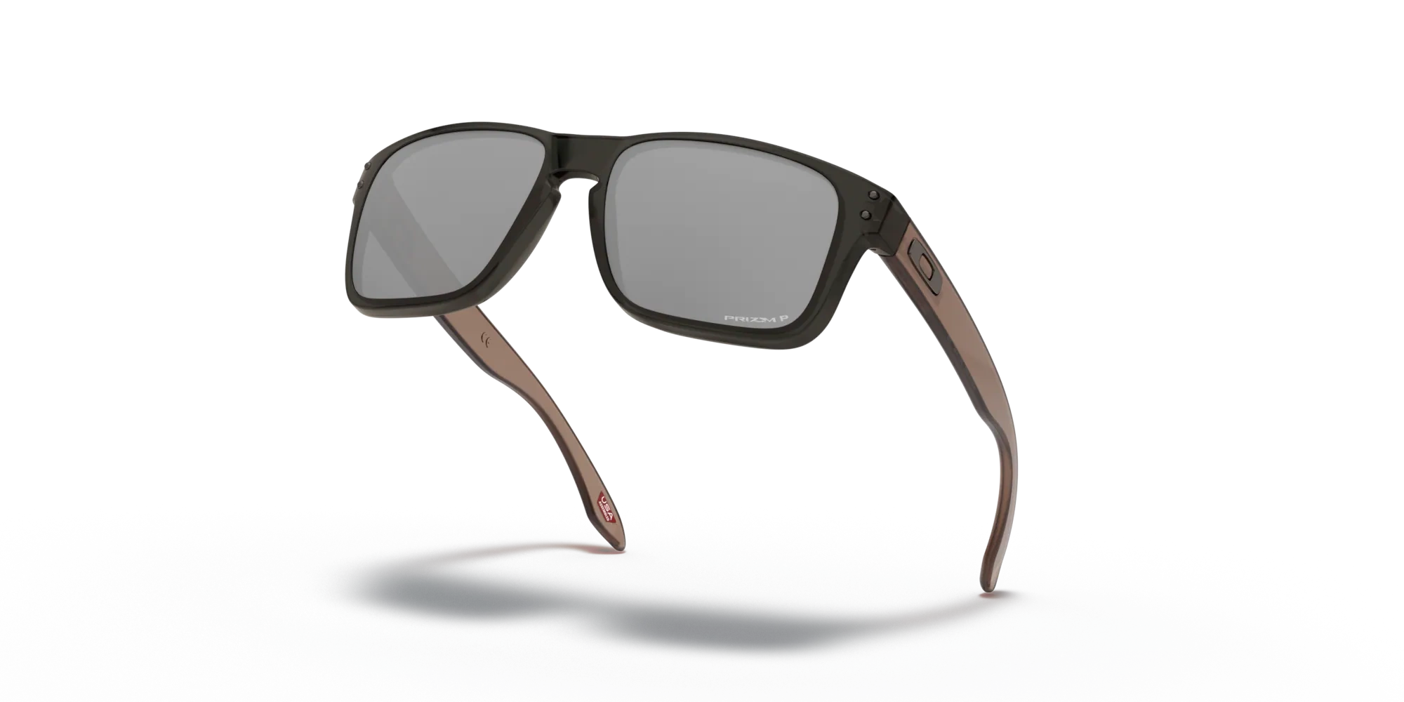 Oakley Okulary przeciwsłoneczne Dziecięce HOLBROOK XS Translucent Grey Smoke/Prizm Black Polarized OJ9007-08