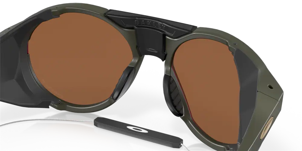 Oakley Sunglasses CLIFDEN Matte Olive Green/Prizm Tungsten Polarized OO9440-04