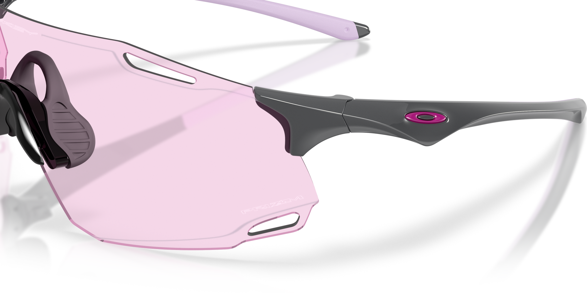 Oakley Okulary przeciwsłoneczne CYBR DYNO Polished Carbon / Prizm Low Light OO9513D-04