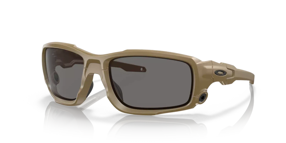 Oakley Okulary Balistyczne SI Ballistic Shocktube Terrain Tan - Grey - OO9329-04