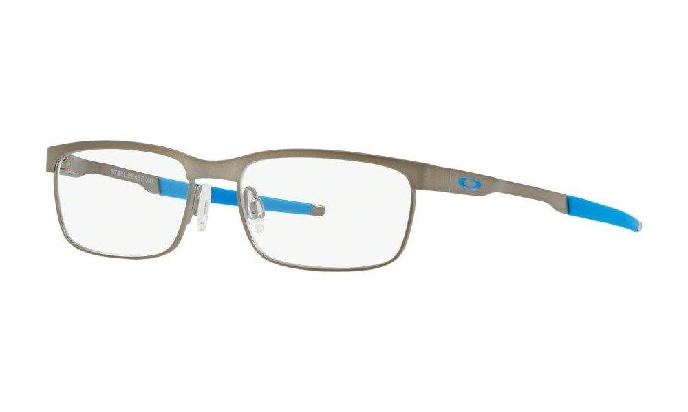 OAKLEY Okulary korekcyjne Dziecięce STEEL PLATE XS Satin Brushed Chrome OY3002-02