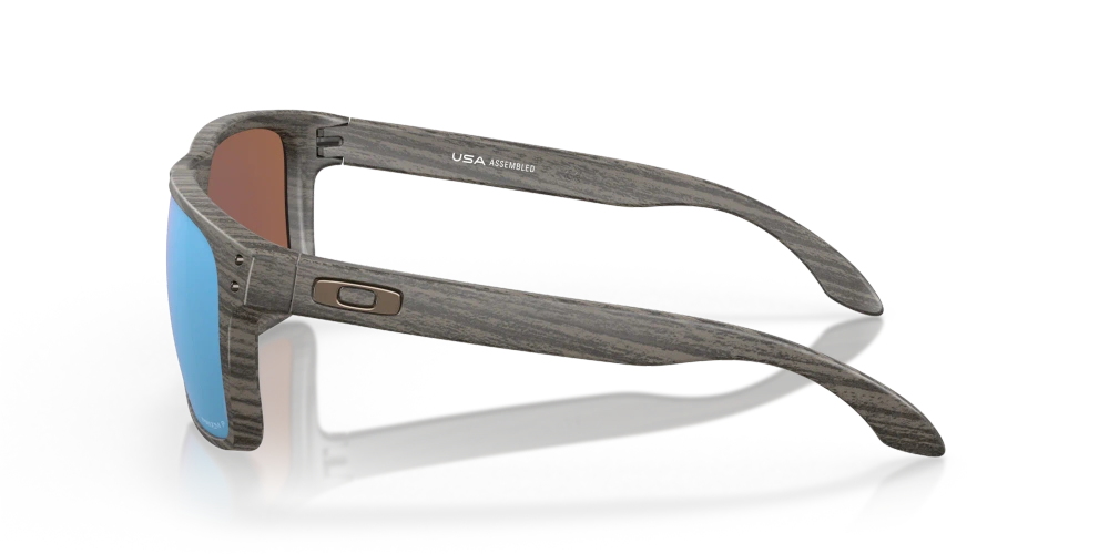 Oakley Sunglasses HOLBROOK XL Woodgrain/Prizm Deep H2O Polarized OO9417-19
