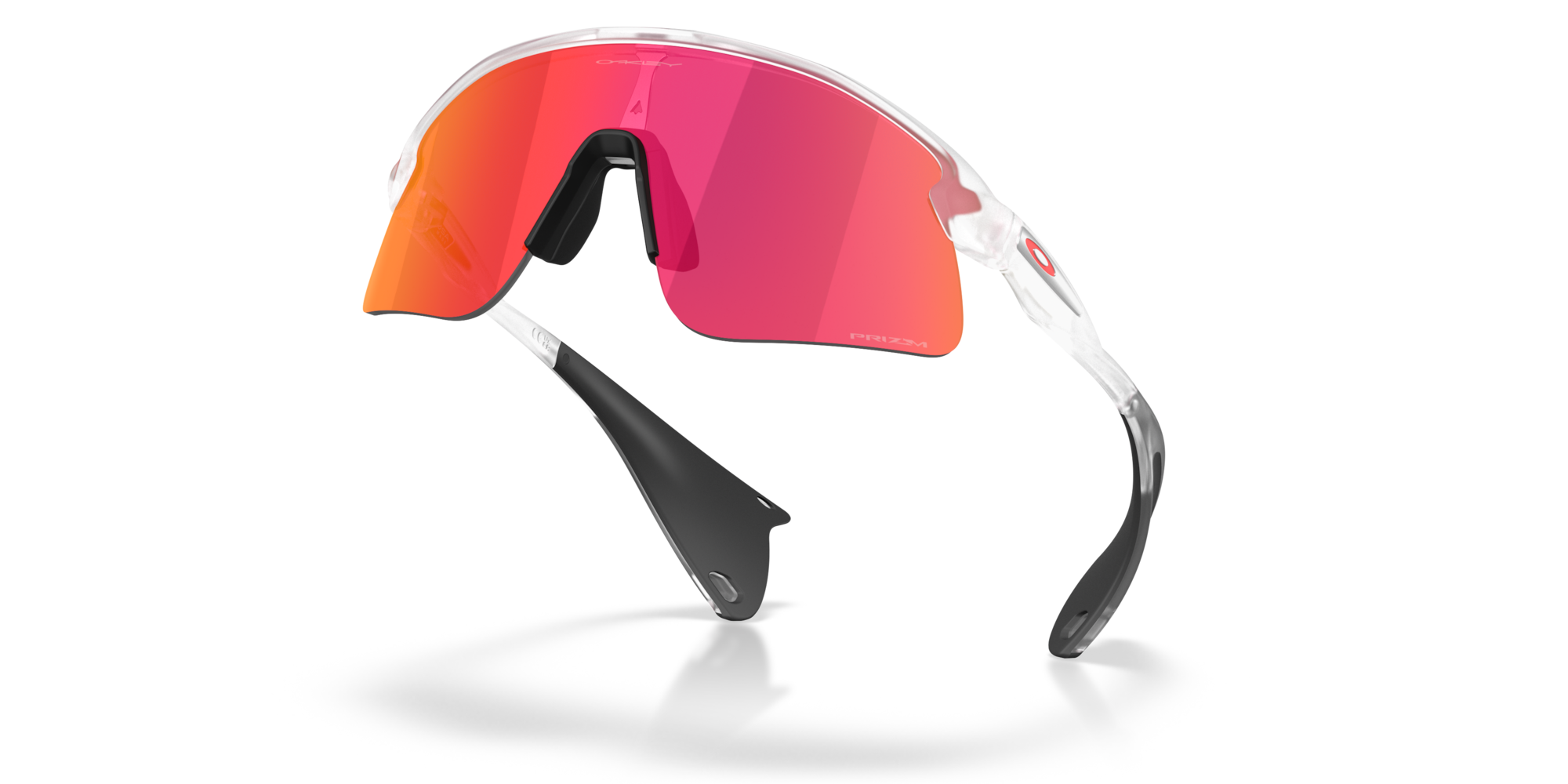 Oakley Okulary przeciwsłoneczne Stunt Devil S Matte Clear / Prizm Field OO9518-10