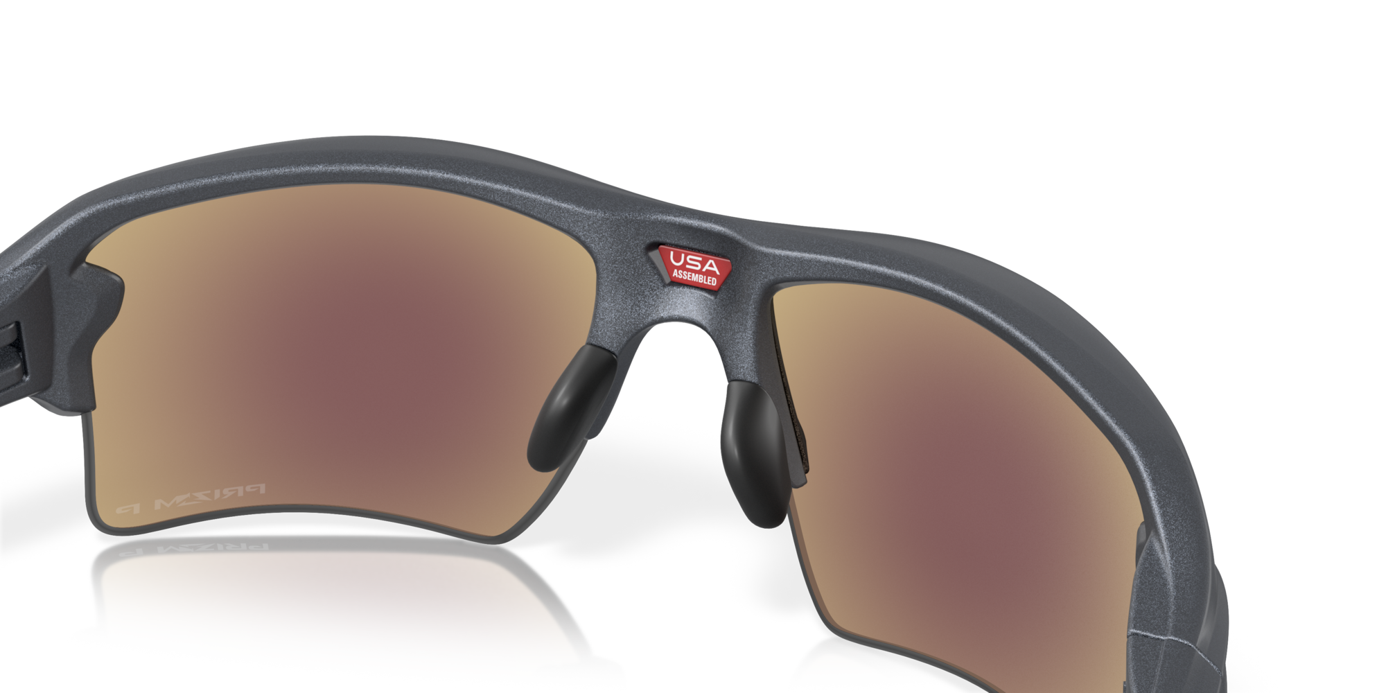 Oakley Okulary przeciwsłoneczne FLAK 2.0 XL Re-Discover Collection Blue Steel/Prizm Sapphire Polarized OO9188-J3