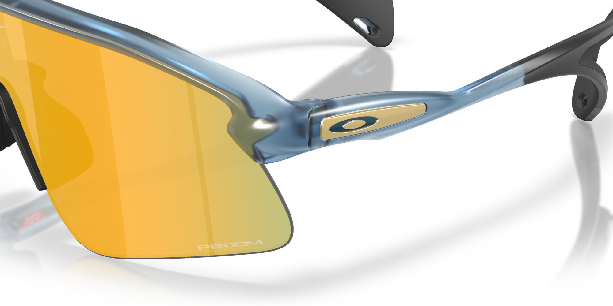 Oakley Okulary przeciwsłoneczne Stunt Devil Matte Transparent Abyss / Prizm 24k OO9517-05