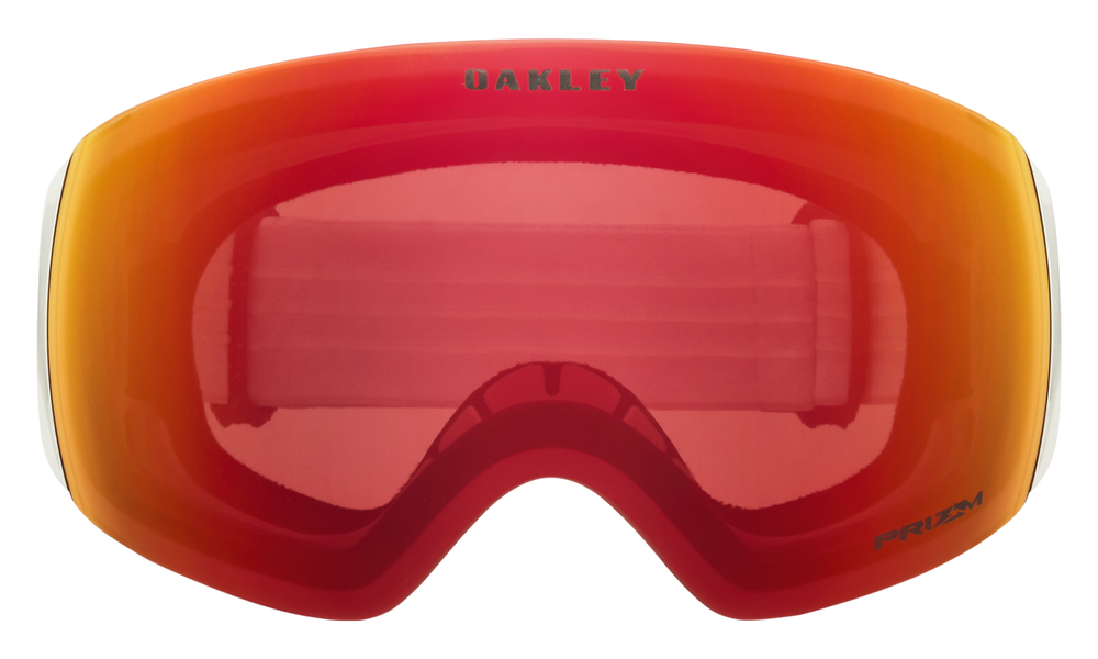 OAKLEY Gogle Snow FLIGHT DECK M Factory Pilot White/Prizm Snow Torch Iridium OO7064-96