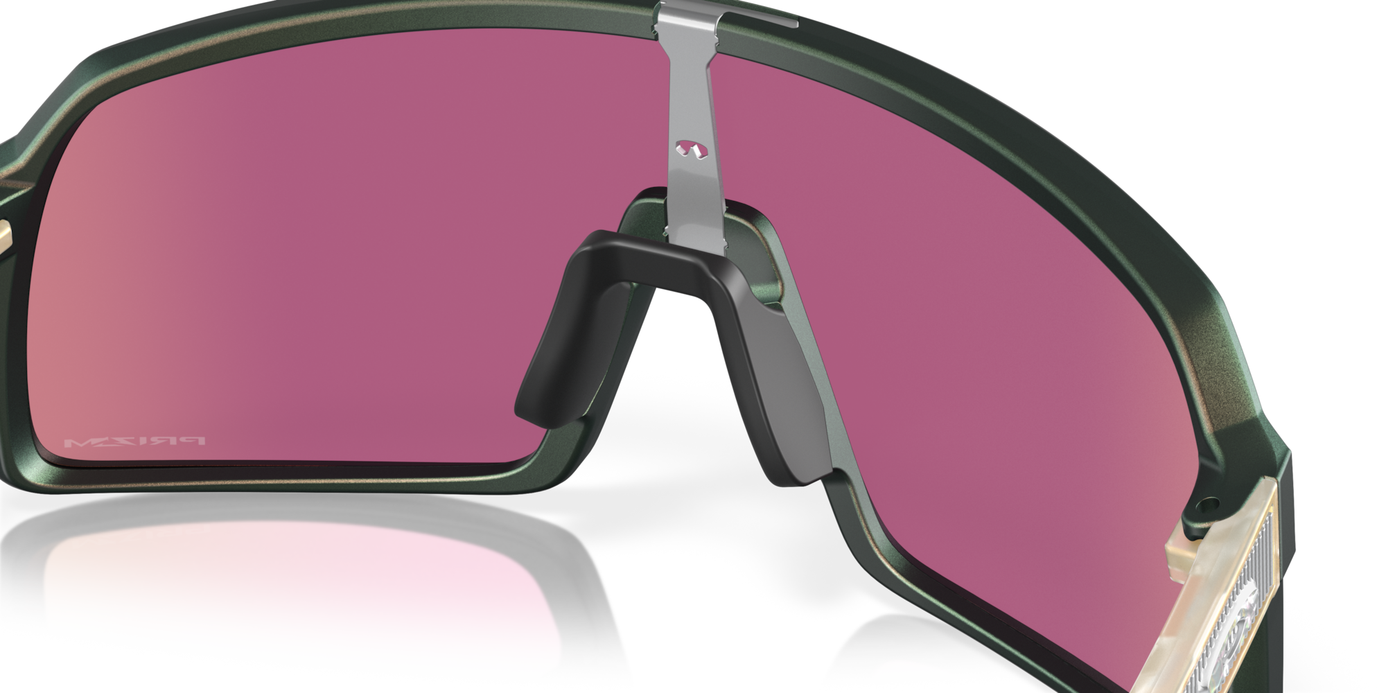 Oakley Sunglasses SUTRO Matte Silver Green/Prizm Road Jade OO9406-A2