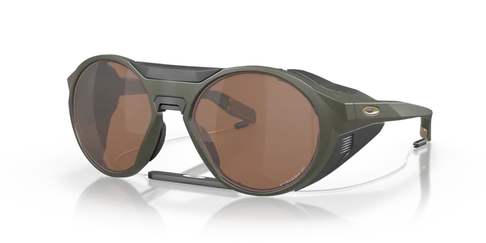 Oakley Okulary przeciwsłoneczne CLIFDEN Matte Olive Green/Prizm Tungsten Polarized OO9440-04