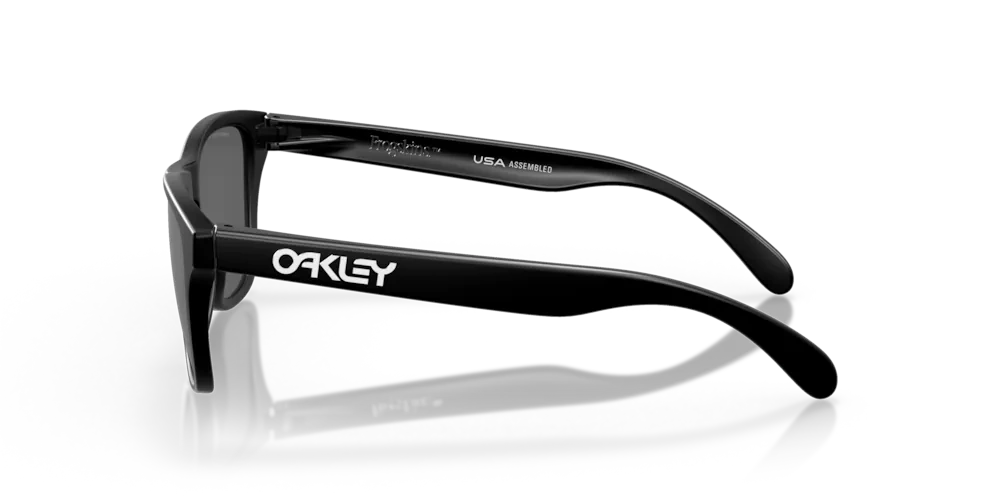 Oakley Okulary przeciwsłoneczne Dziecięce FROGSKINS XS Matte Black, Prizm Black Polarized OJ9006-31