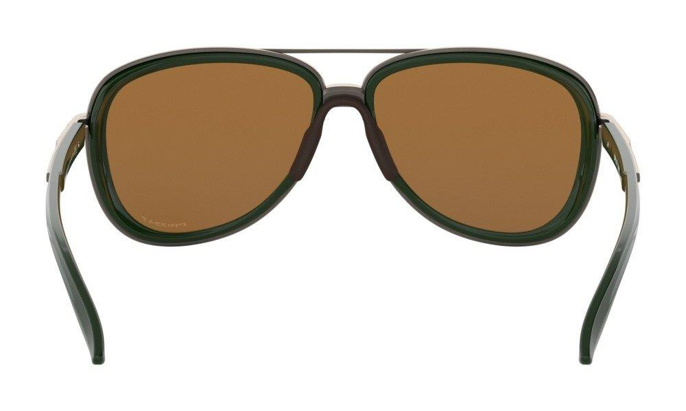 Oakley Okulary przeciwsłoneczne SPLIT TIME Forest/Prizm Tungsten Polarized OO4129-08