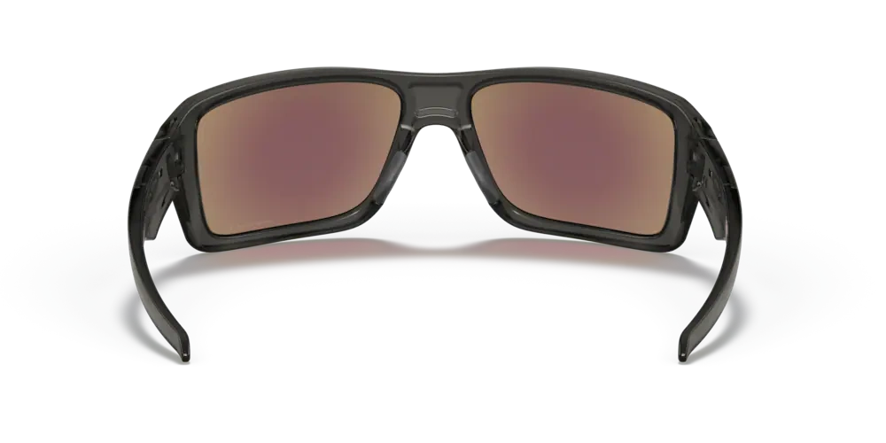 Oakley Sunglasses DOUBLE EDGE Grey Smoke / Prizm Sapphire Polarized OO9380-06