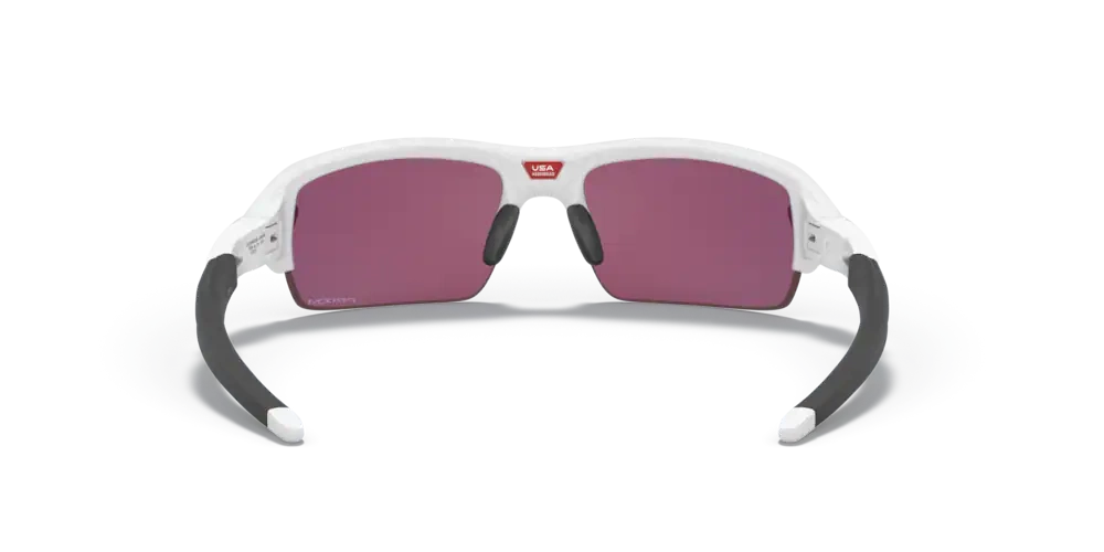 Oakley Okulary przeciwsłoneczne Dziecięce FLAK XS Polished White/Prizm Field OJ9005-04