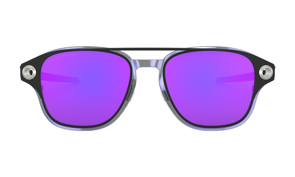 Oakley Sunglasses COLDFUSE Matte Black/Violet Iridium Polarized OO6042-06