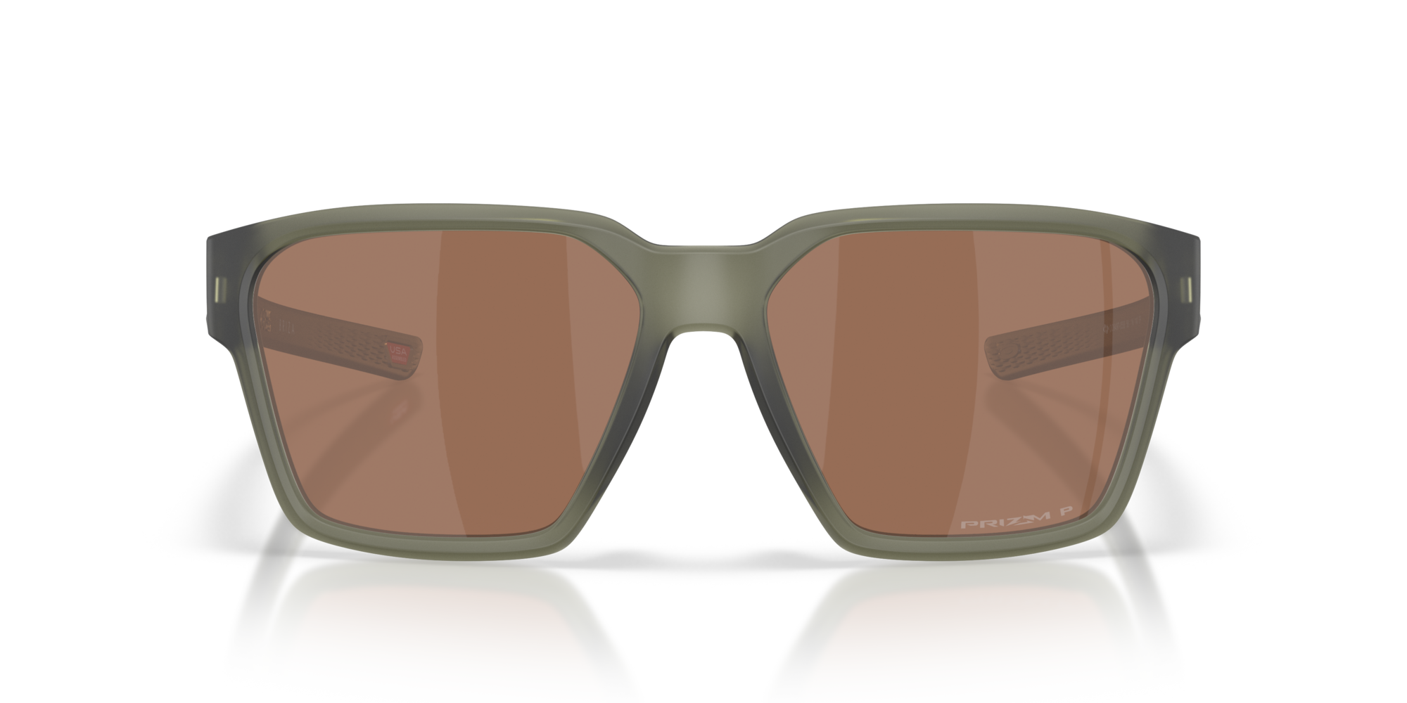 Oakley Okulary przeciwsłoneczne Briza Matte Olive Ink / Prizm Tungsten Polarized OO9497-05