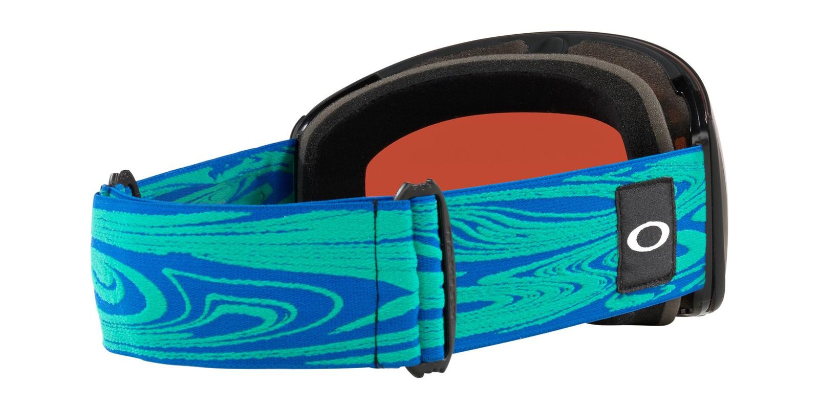 OAKLEY Goggles Snow FLIGHT DECK L Blue Dynamic Flow/Prizm Snow Sapphire Iridium OO7050-A7