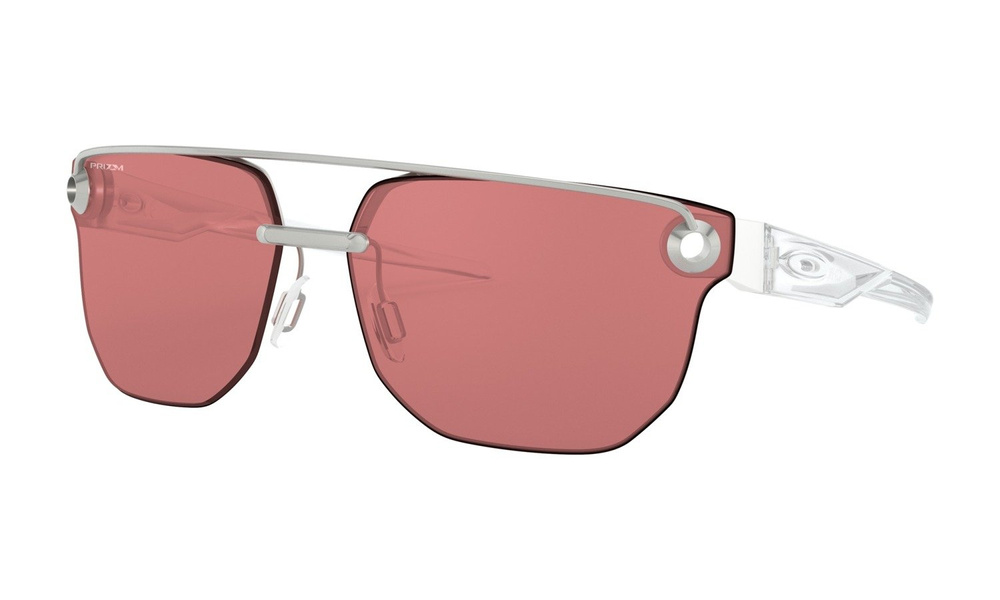 Oakley Sunglasses CHRYSTL Satin Chrome/Prizm Berry OO4136-02