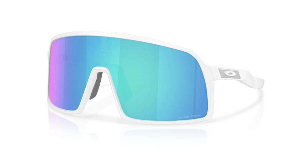 Oakley Okulary przeciwsłoneczne SUTRO S Matte White/Prizm Sapphire OO9462-15