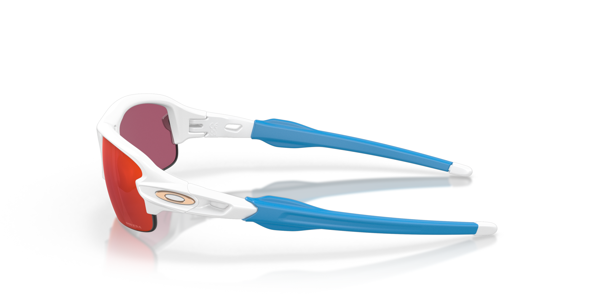 Oakley Okulary przeciwsłoneczne Flak XXS Matte White, Prizm Field OJ9008-13