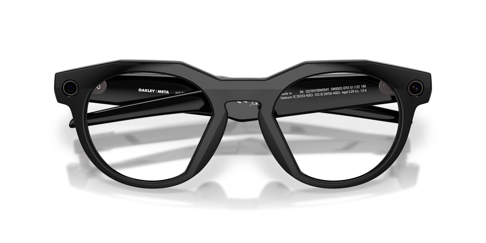 Oakley Meta HSTN - okulary Meta AI z kamerą OW8002-07