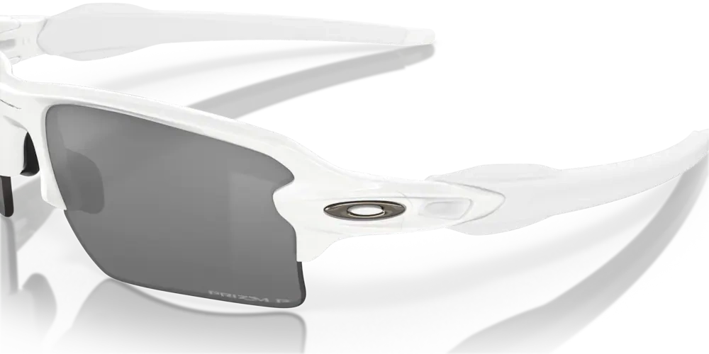 Oakley Sunglasses FLAK 2.0 XL Polished White/Prizm Black Polarized OO9188-81