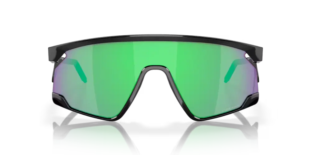 Oakley Okulary przeciwsłoneczne BXTR METAL Introspect Collection Metal Black / Prizm Jade OO9237-07