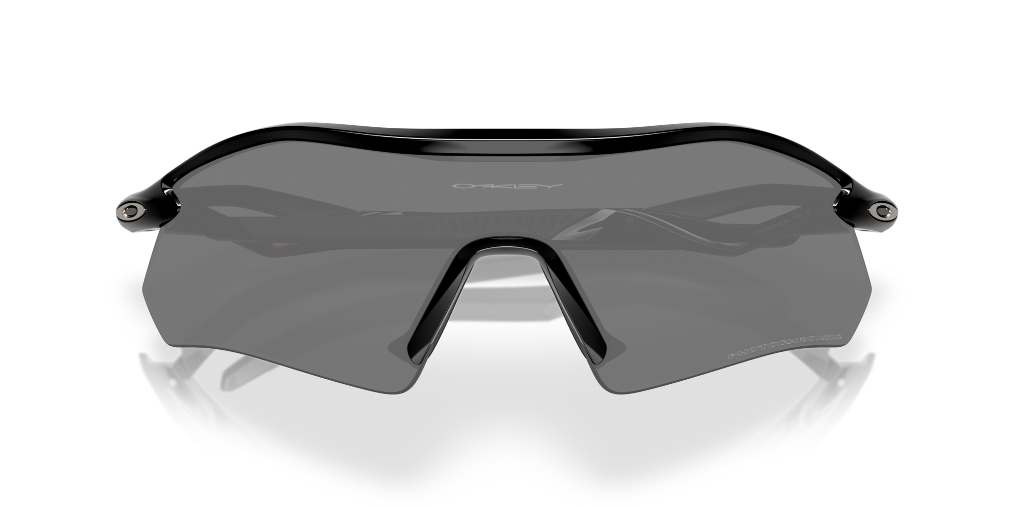 Oakley Okulary przeciwsłoneczne RADAR PLATE Polished black / Clear to black iridium photochromic OO9495D-02