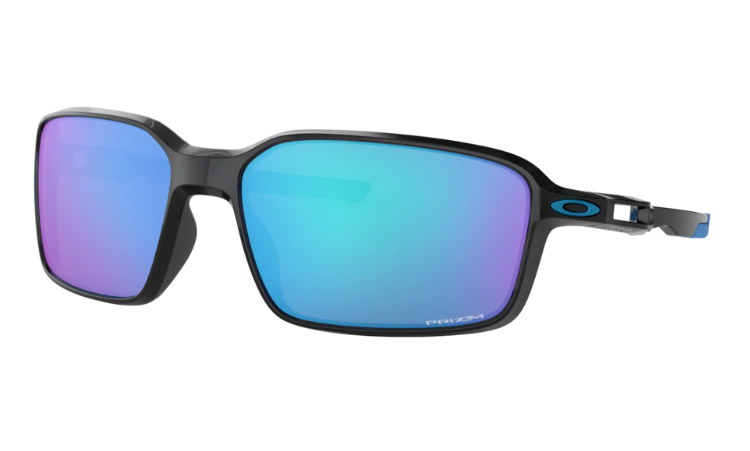 Oakley Okulary przeciwsłoneczne SIPHON Polished Black/Prizm Sapphire OO9429-02