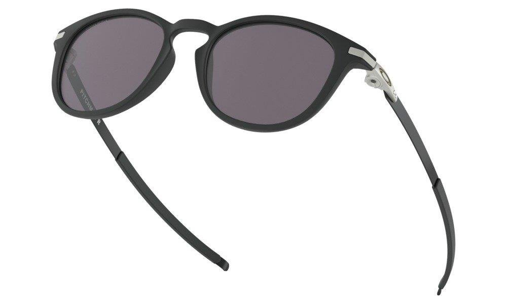 Oakley Okulary przeciwsłoneczne PITCHMAN R Satin Black/Prizm Grey OO9439-01