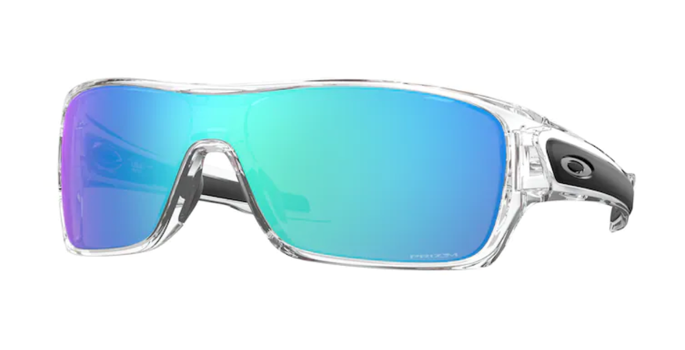Oakley Sunglasses TURBINE ROTOR Polished Clear/Prizm Sapphire OO9307-29