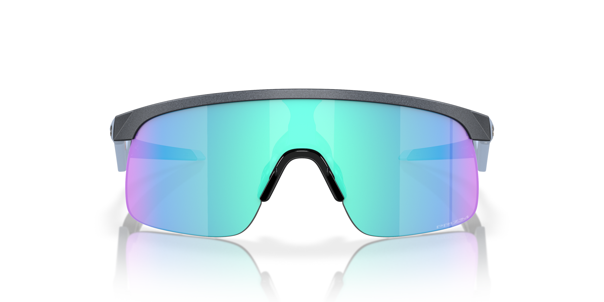 Oakley Dziecięce Okulary przeciwsłoneczne RESISTOR Blue Steel / Prizm Sapphire OJ9010-16