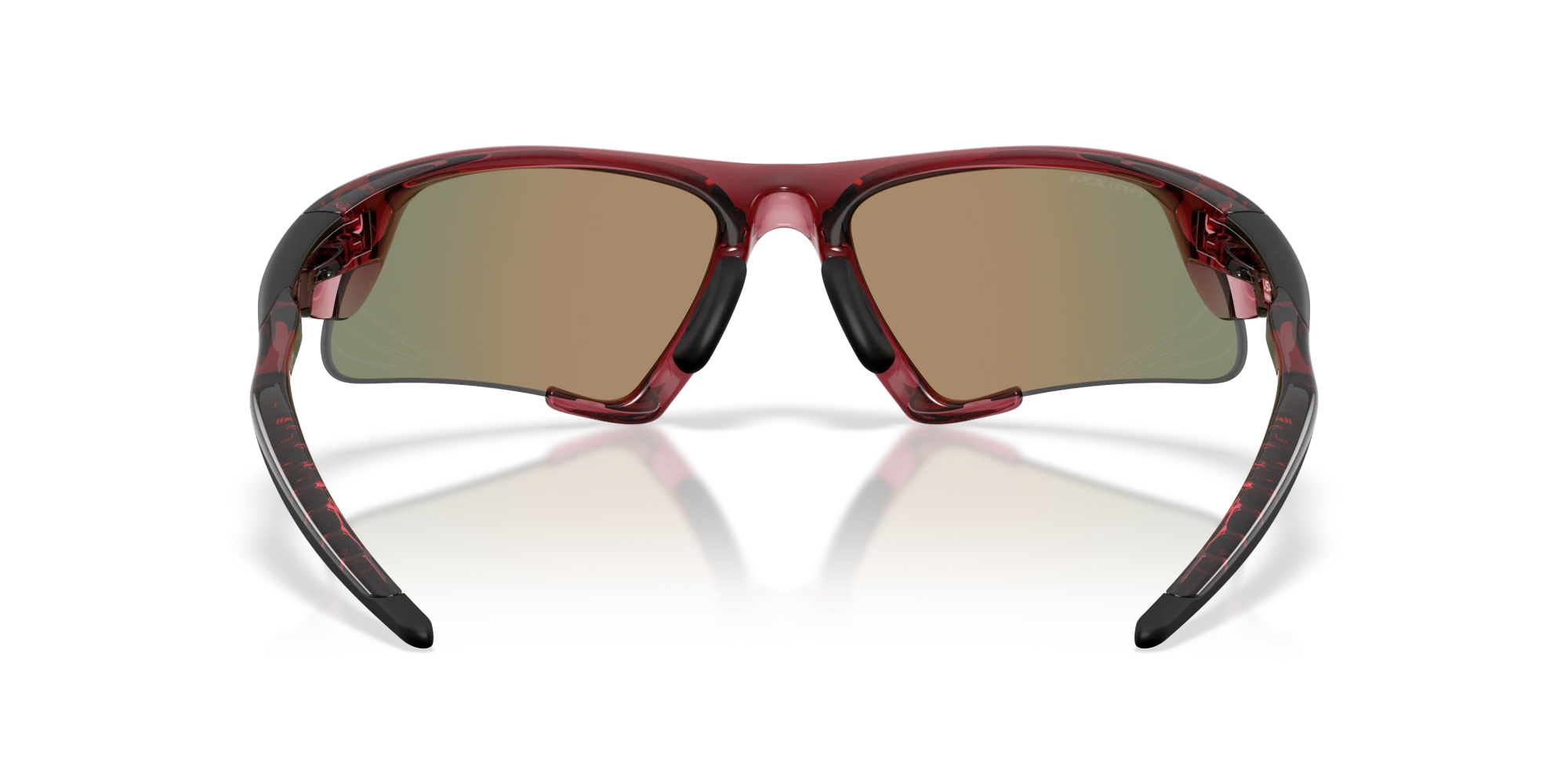 Oakley Sunglasses SUTURE JACKET Basecamp Collection Transparent Iron Red/Prizm Ruby OO9532-12