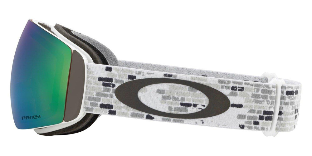 Oakley Goggles FLIGHT DECK M LV SIG Snowed In Stealth / Prizm Snow Jade Iridium OO7064-71