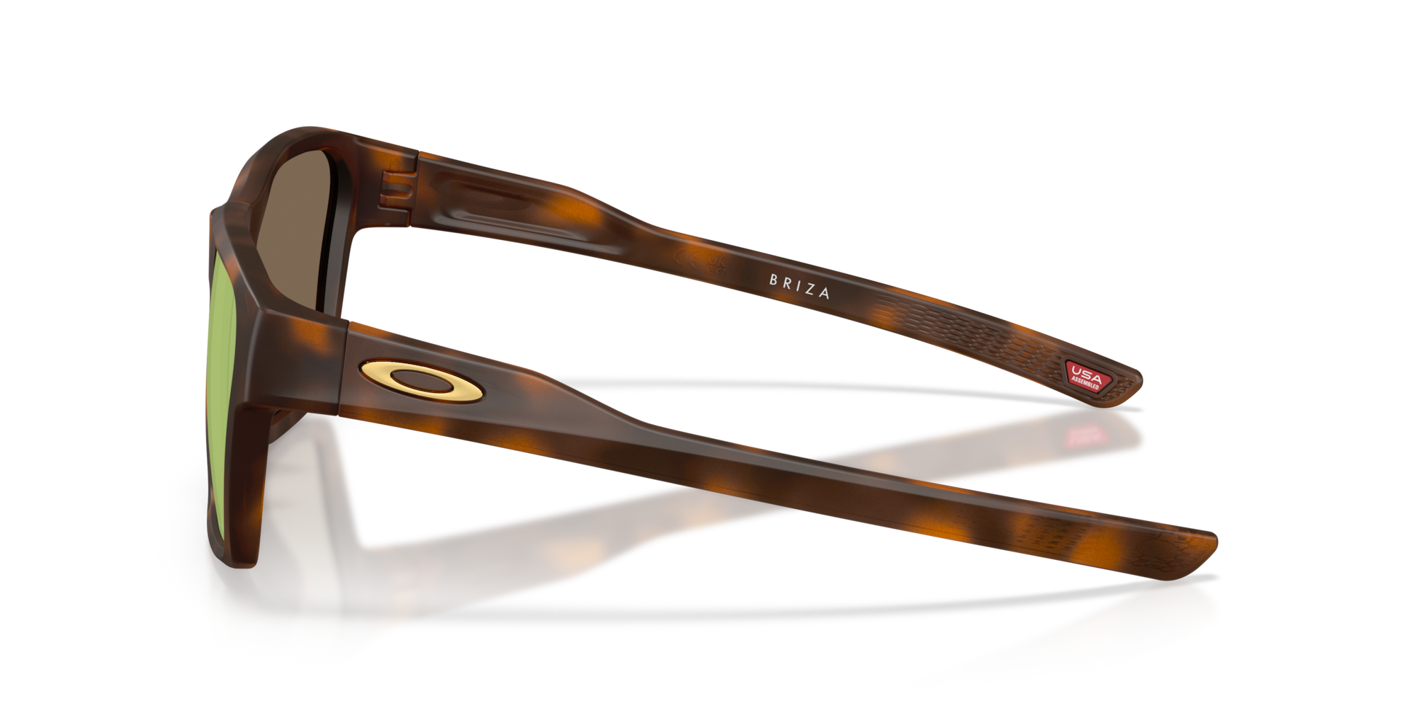 Oakley Okulary przeciwsłoneczne Briza Matte Tortoise Dark Amber / Prizm Rose Gold OO9497-06