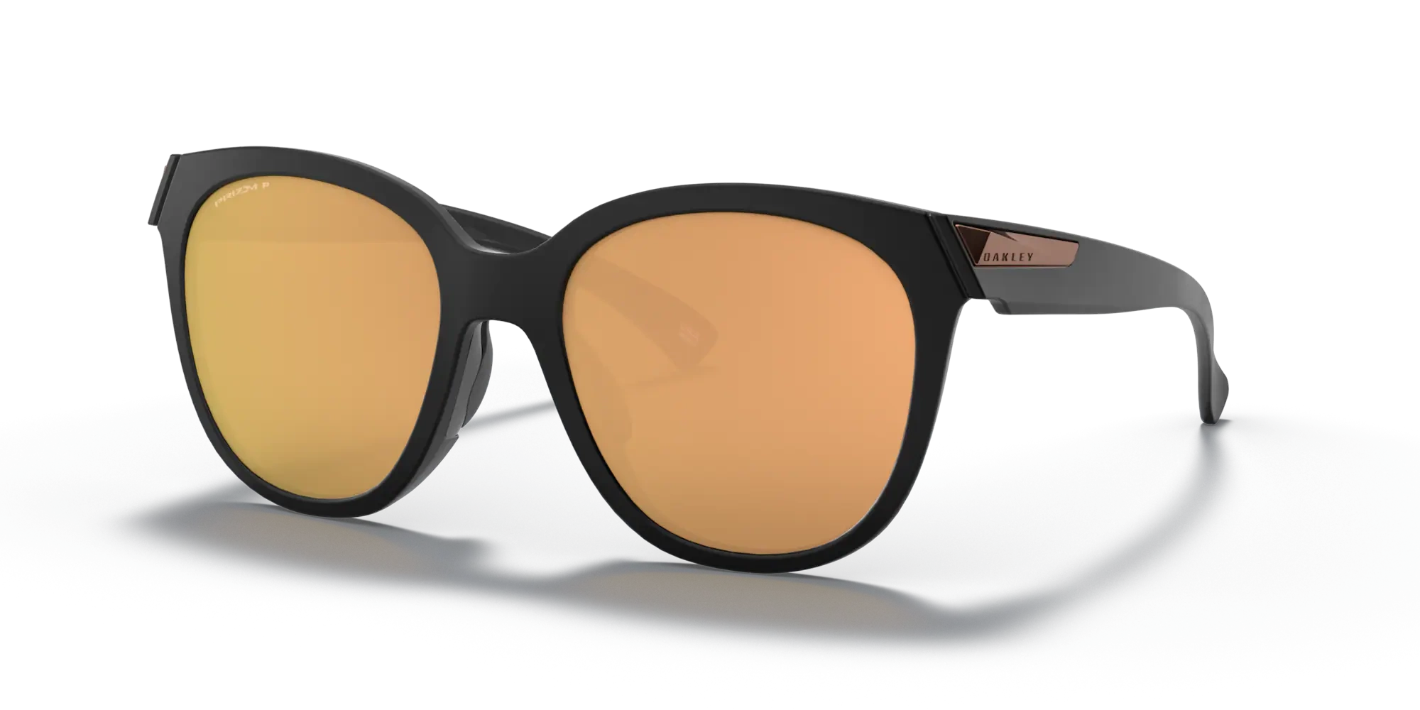 Oakley Okulary przeciwsłoneczne LOW KEY Matte Black/Prizm Rose Gold Polarized OO9433-05