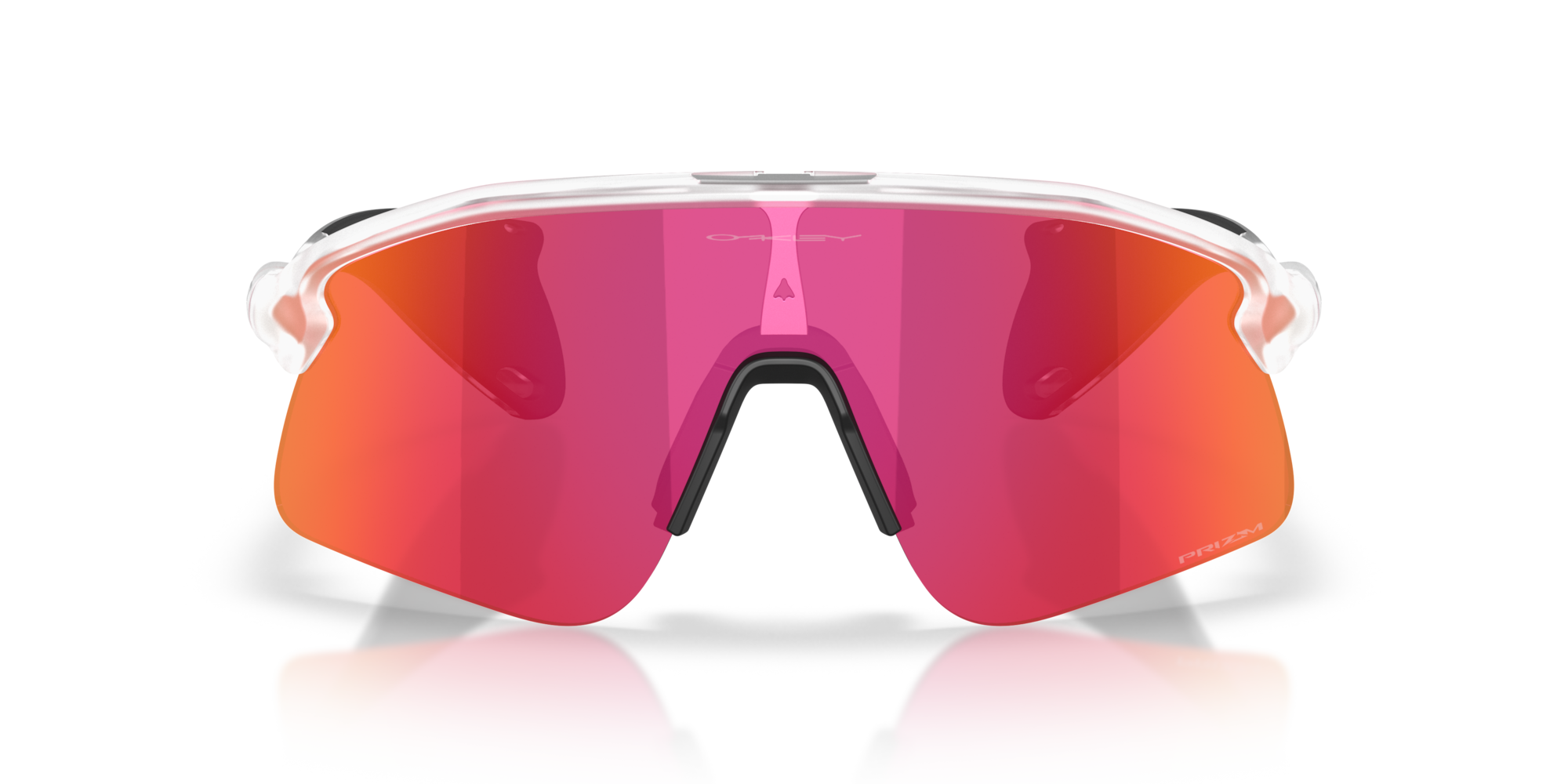 Oakley Okulary przeciwsłoneczne Stunt Devil S Matte Clear / Prizm Field OO9518-10