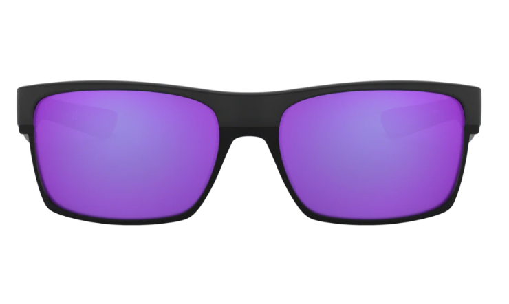Oakley Okulary Przeciwsłoneczne TWOFACE Matte Black/Violet Iridium OO9189-08