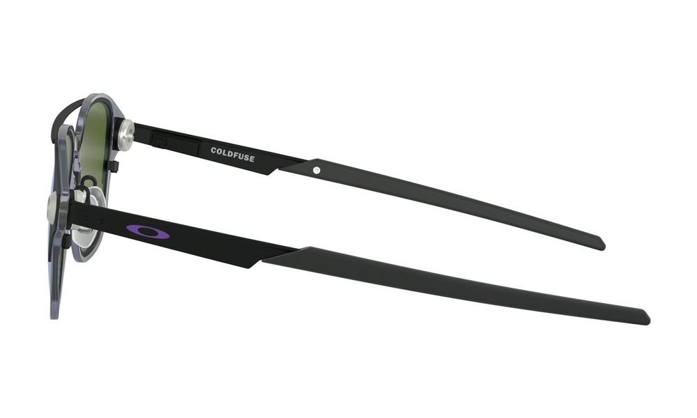 Oakley Sunglasses COLDFUSE Matte Black/Violet Iridium Polarized OO6042-06