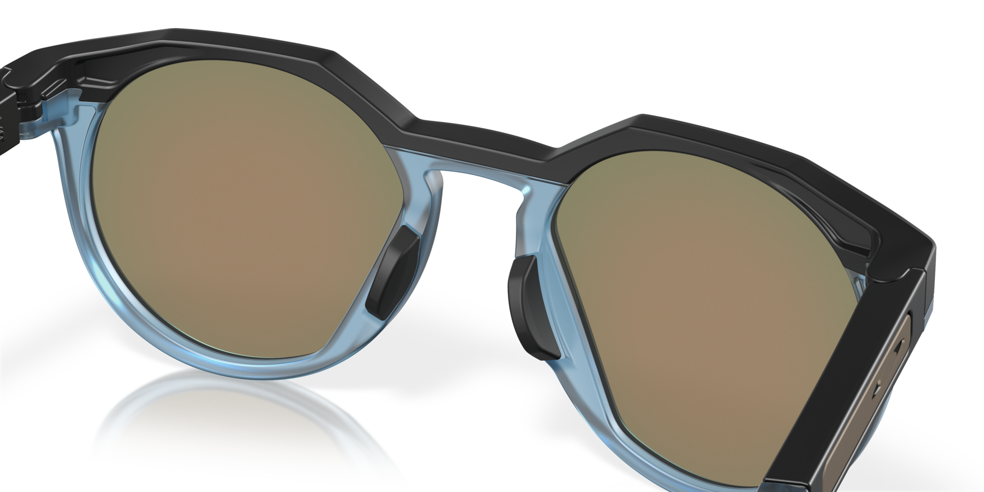 Oakley Sunglasses HSTN Community Collection Matte Black/Prizm Ruby OO9242-08