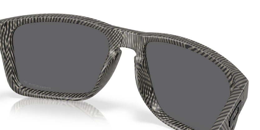 Oakley Okulary przeciwsłoneczne HOLBROOK XL Matt grey ink fingerprint / Prizm black polarized OO9417-50
