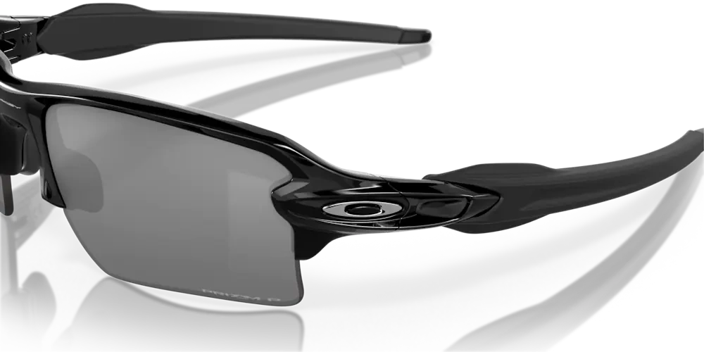 Oakley Sunglasses FLAK 2.0 XL Polished Black / Prizm Black Polarized OO9188-72