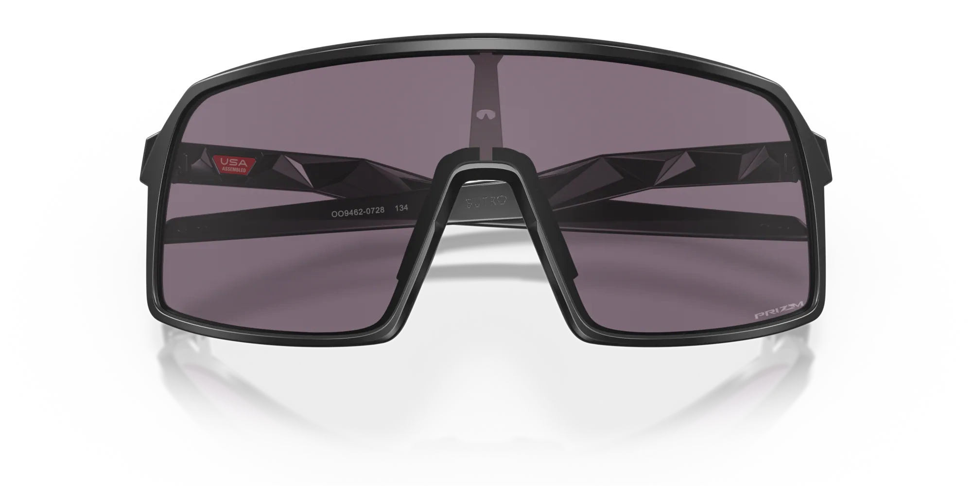 Oakley Okulary przeciwsłoneczne SUTRO S Matte Black/Prizm Grey OO9462-07