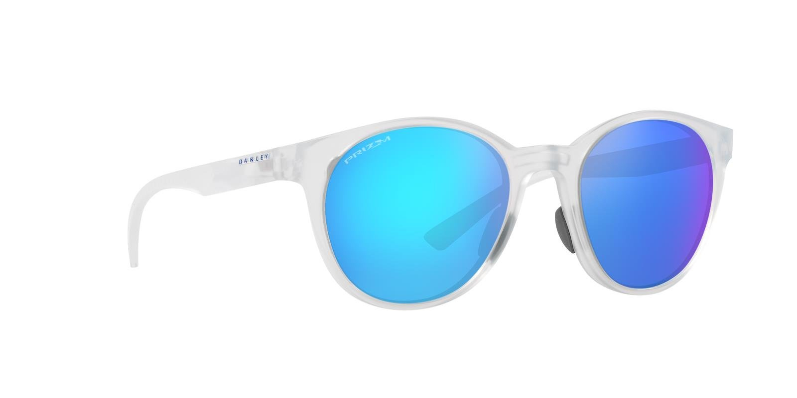 Oakley Okulary przeciwsłoneczne SPINDRIFT OO9474-04 Matte Clear, Prizm Sapphire