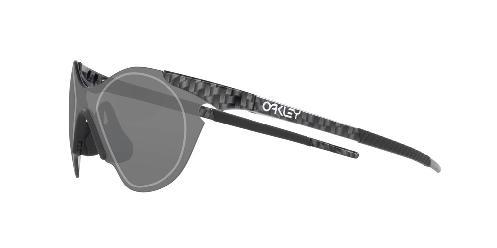 Oakley Okulary Sub Zero okulary przeciwsłoneczne Carbon Fiber, Prizm Black OO9468 - 01