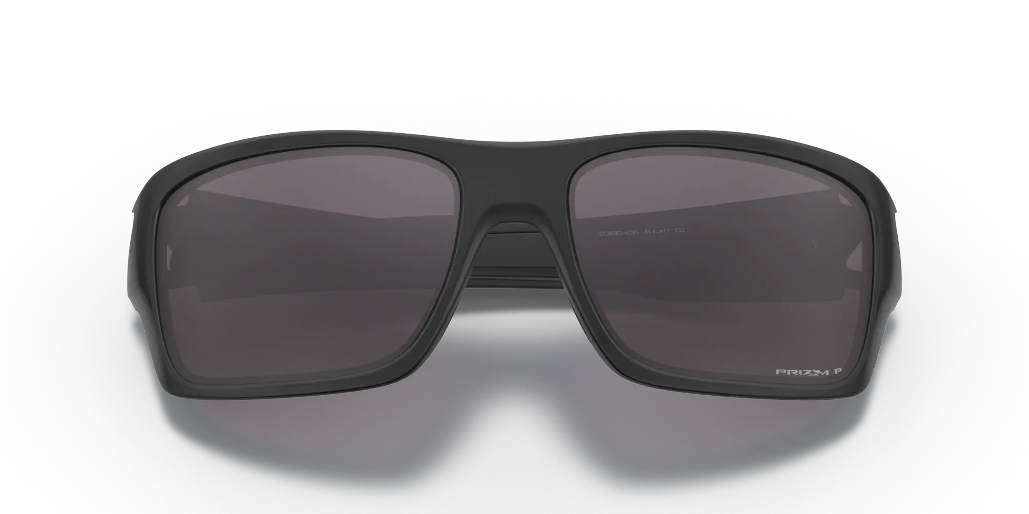 OAKLEY Okulary przeciwsłoneczne TURBINE Matte Black/Prizm Grey Polarized OO9263-62