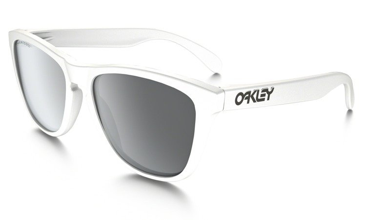 Oakley Sunglasses Frogskins Matte Cloud/Black Iridium Polarised OO9013-13