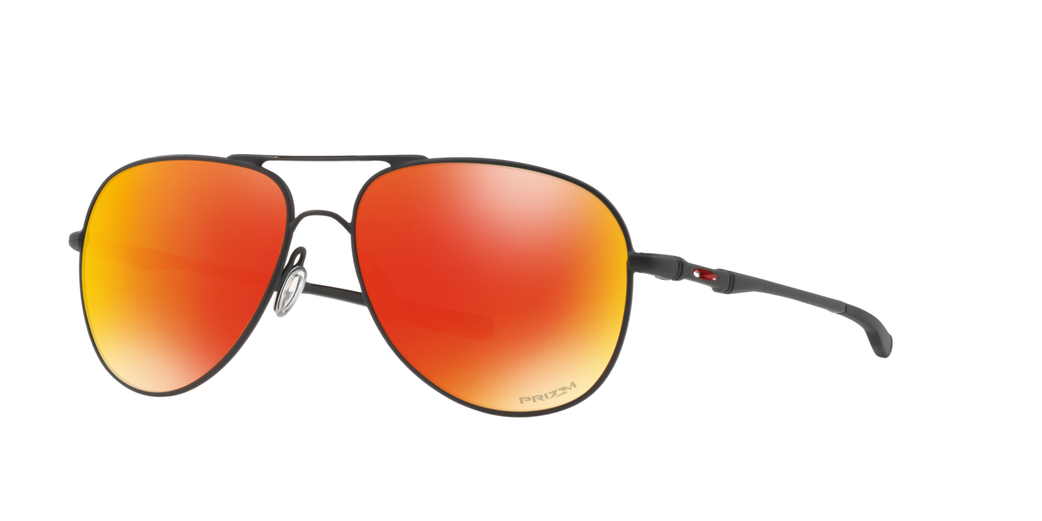 Oakley ELMONT M & L Satin Black/Prizm Ruby OO4119-13