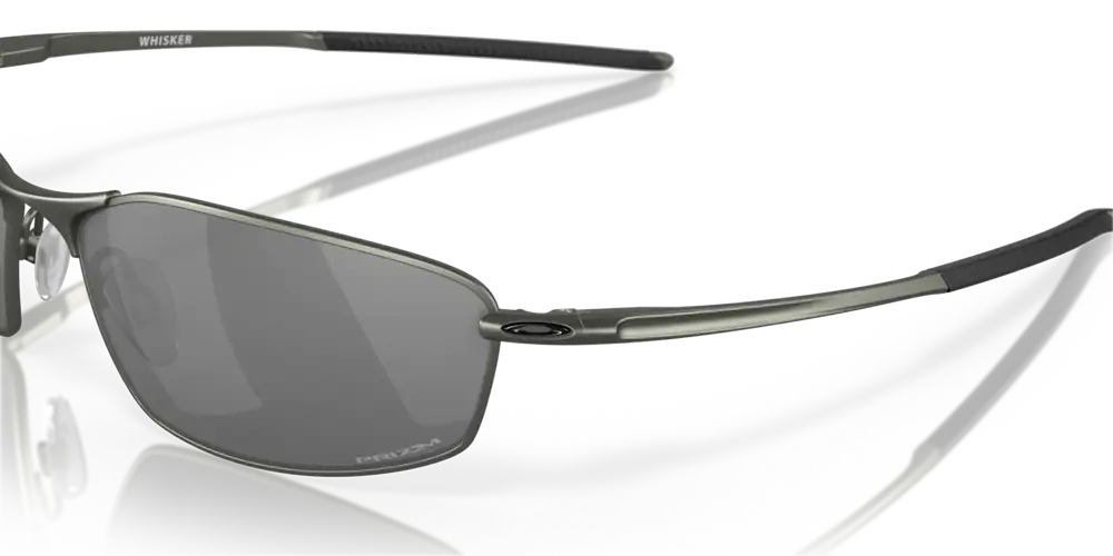 Oakley Sunglasses WHISKER Satin Olive, Prizm Black OO4141-12